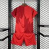2026 Canada Home World Cup Football Shirt Kids Size back view