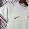 2026 France Away World Cup Kids Size Football Shirt detail view