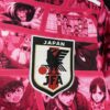 2026 Japan Special Pink Football Jersey detail view