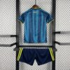 2026 Kids Size Colombia Away Football Shirt back view