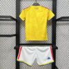2026 Kids Size Colombia Home Football Shirt back view