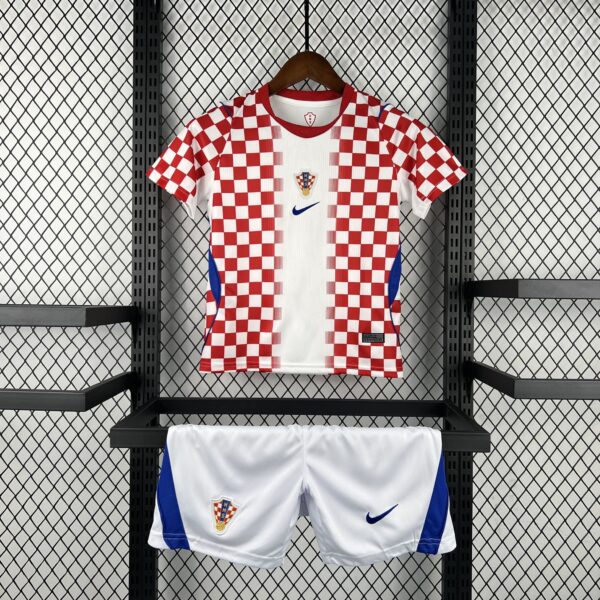 2026 Kids Size Croatia Home Football Shirt