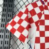 2026 Kids Size Croatia Home Football Shirt detail view