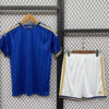 2026 Kids Size Italy Home Football Shirt back view