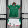 2026 Mexico Home World Cup Football Jersey Kids Size front view