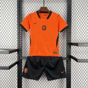 2026 Netherlands Home World Cup Football Shirt Kids Size