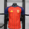 2026 Player Version Spain Home Football Shirt front view