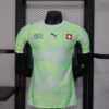 2026 Player Version Switzerland Away Green Jersey front view