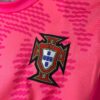 2026 Portugal Special Edition Pink Velo Football Shirt detail view