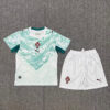 2026 Portugal World Cup Away Football Shirt Kids Size front view