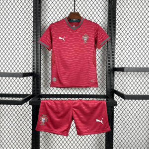2026 Portugal World Cup Home Football Shirt Kids Size