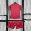 2026 Portugal World Cup Home Football Shirt Kids Size back view