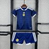 2026 Scotland Home World Cup Football Jersey Kids Size front view