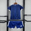 2026 Scotland Home World Cup Football Jersey Kids Size back view