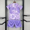 2026 South Korea Away World Cup Football Shirt Kids Size back view