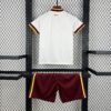 2026 Spain Away World Cup Football Shirt Kids Size back view