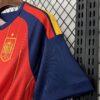 2026 Spain Home World Cup Football Jersey detail view
