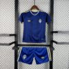 2026 Sweden Away World Cup Football Jersey Kids Size front view