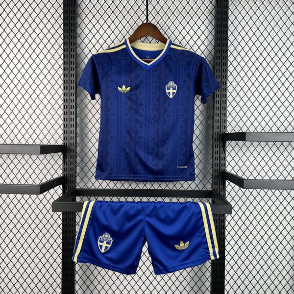 2026 Sweden Away World Cup Football Jersey Kids Size
