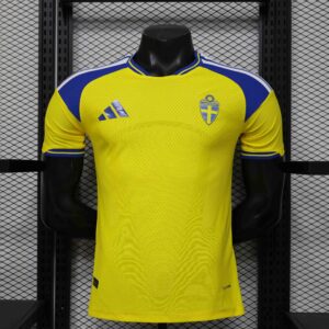 2026 Sweden Home World Cup Football Player Version Jersey