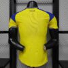 2026 Sweden Home World Cup Football Player Version Jersey back view