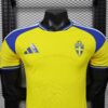 2026 Sweden Home World Cup Football Player Version Jersey detail view