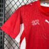 2026 Switzerland Home World Cup Football Jersey Kids Size detail view