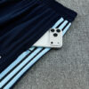 2026/2027 Argentina Half-Pull Blue Tracksuit detail view