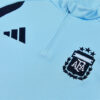2026/2027 Argentina Half-Pull Light Blue Tracksuit detail view