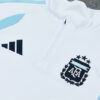 2026/2027 Argentina Half-Pull White Tracksuit detail view