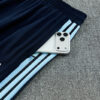 2026/2027 Argentina Half-Pull White Tracksuit detail view