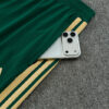 2026/2027 Italy Blue Half Zipper Green Tracksuit detail view