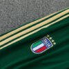 2026/2027 Italy Blue Half Zipper White Green Tracksuit detail view