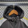 24/25 Real Madrid Black/White Windbreaker detail view