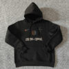 25/26 Barcelona Black Cactus Jack Hoodie Special Edition front view