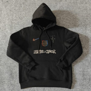 25/26 Barcelona Black Cactus Jack Hoodie Special Edition