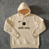 25/26 Barcelona Black Cactus Jack Hoodie Special Edition Beige front view