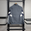 25/26 Real Madrid Jacket Grey Windbreaker back view