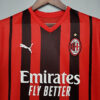 AC Milan Soccer Jersey Home 2021/2022 Retro detail view