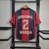 Barcelona x Travis Scott Retro 2000/01 Home Skeleton Jersey back view