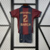 Barcelona x Travis Scott Retro 2000/01 Home Skeleton Jersey Kids Size detail view
