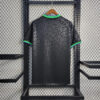 Brazil 2024 Black Leopard Special Edition Football Shirt back view
