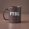 Ftbl Mug Brown front view