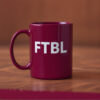 Ftbl Mug Cherry Red front view