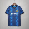 Internazionale Milan Football Jersey 2021/2022 Retro front view