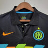 Internazionale Milan Third Away Football Jersey 2021/2022 Retro detail view