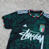 Italy x Stussy 2023 Edition Football Shirt back view