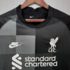 Liverpool Goalkeeper Soccer Jersey Black 2021/2022 Retro detail view