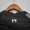 Liverpool Goalkeeper Soccer Jersey Black 2021/2022 Retro detail view