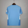 Manchester City Football Shirt 2021/2022 Retro Home back view